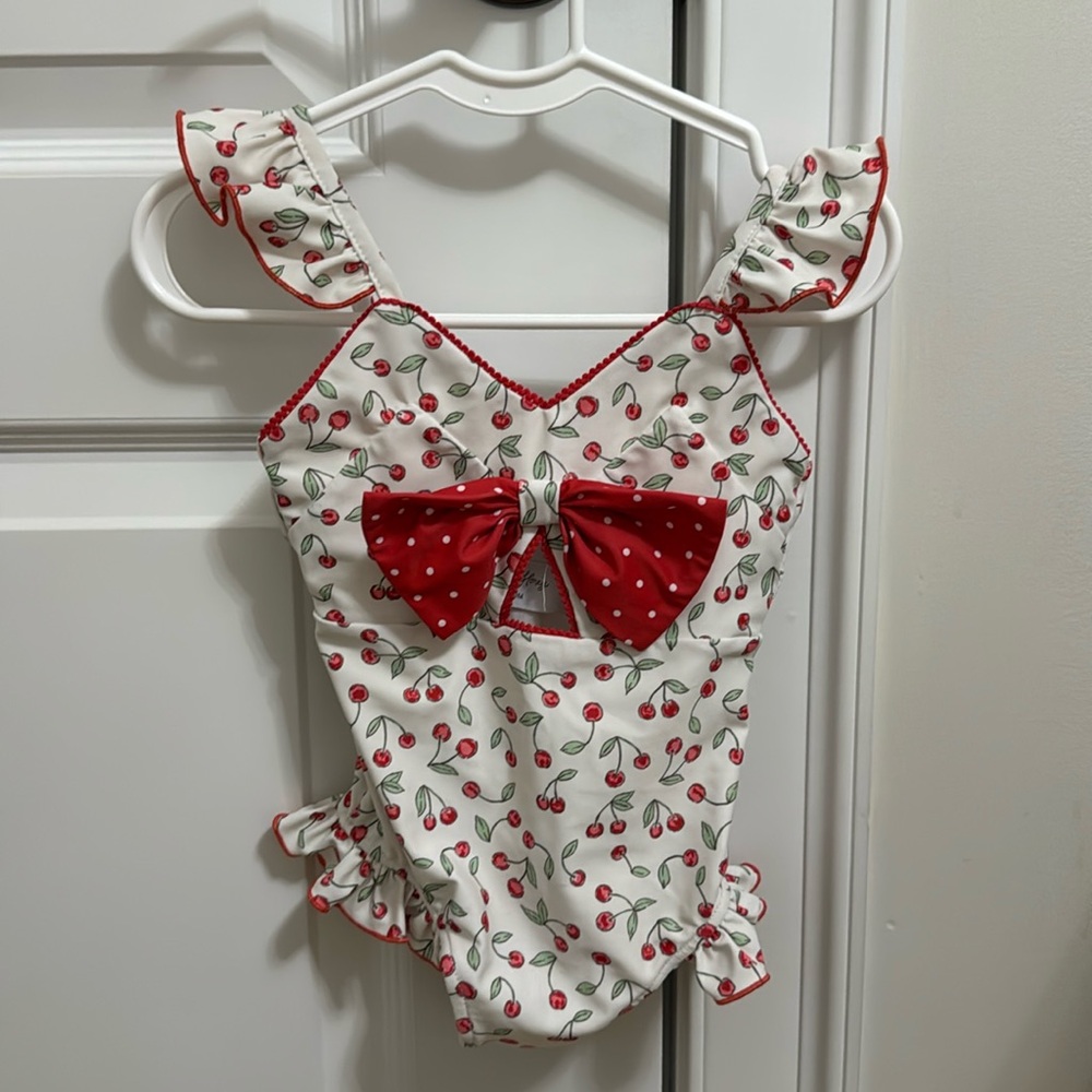 SweetHoney Retro One Piece - Cherry